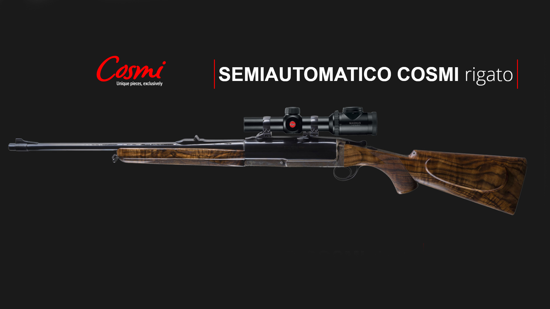 cosmi rigato semiautomatica da caccia