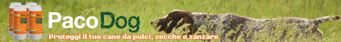 PacoDog proteggi il cane da zecche pulci e zanzare